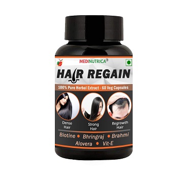 Hair Regain 60 veg Capsules